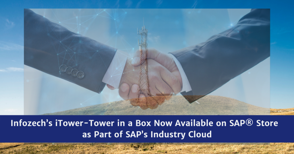 Infozech's iTower- Tower in a Box available at SAP Store